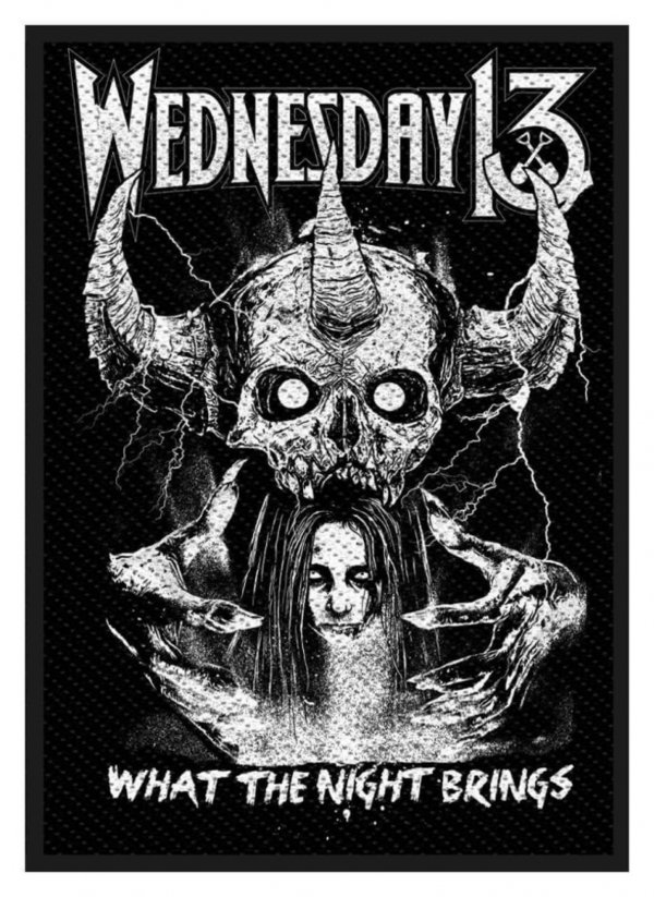 Wednesday 13 - What the Night brings - Aufnäher / Patch