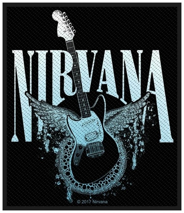 Nirvana - Guitar - Aufnäher / Patch