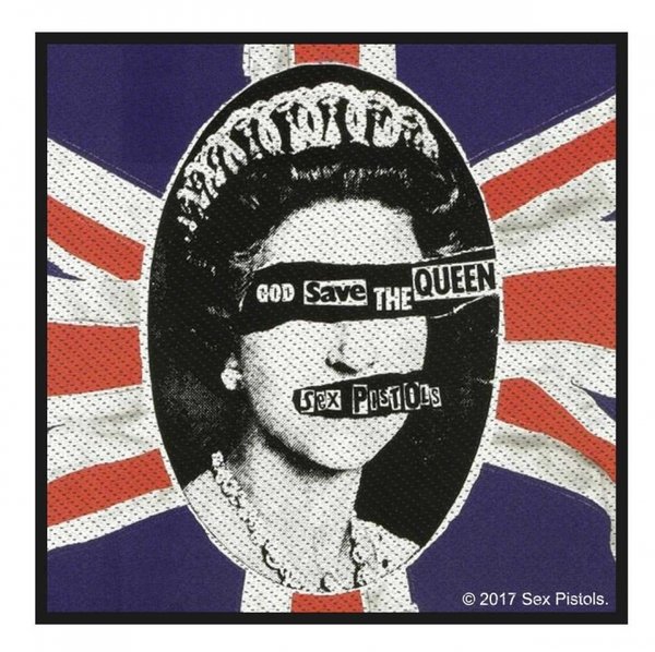 Sex Pistols - 'God save the Queen' - Aufnäher / Patch