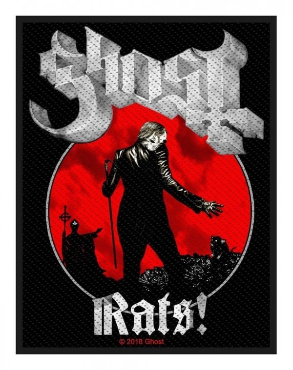 Ghost - Rats - Aufnäher / Patch