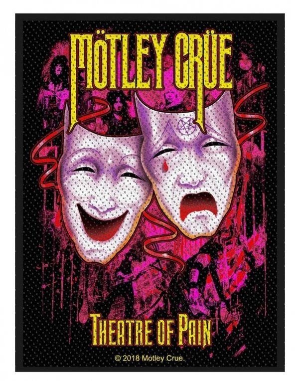 Mötley Crüe - 'Theatre of pain' - Aufnäher / Patch