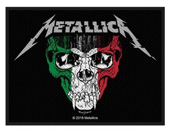 Metallica - Italia - Aufnäher / Patch