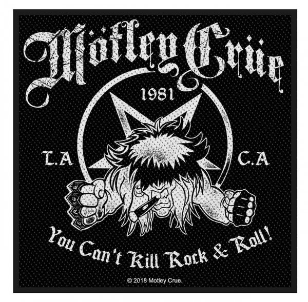 Mötley Crüe - 'You cant kill Rock 'n Roll' - Aufnäher / Patch