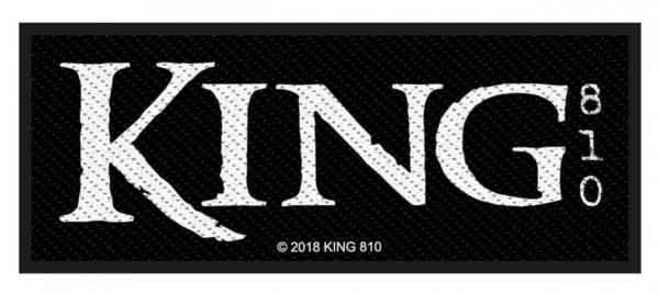 KING 810 - Logo - Aufnäher / Patch