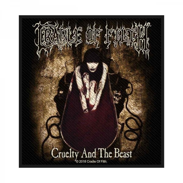 Cradle of Filth - Cruelty and the beast - Aufnäher / Patch