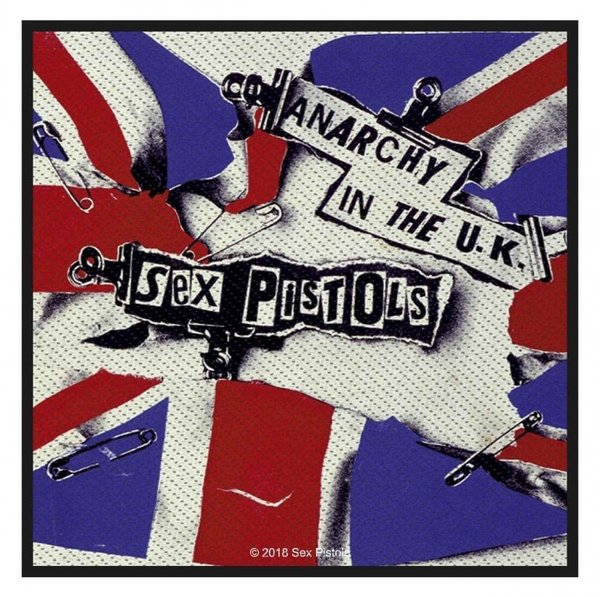 Sex Pistols - 'Anarchy in the UK' - Aufnäher / Patch
