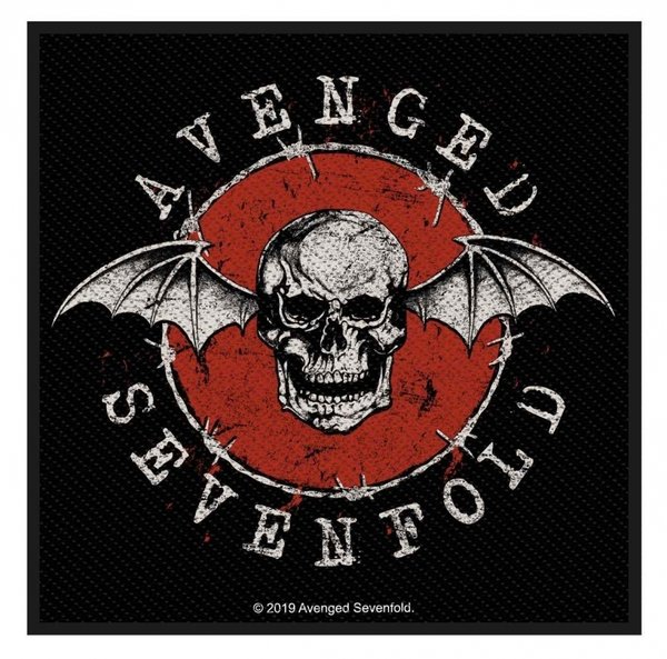 Avenged Sevenfold - Distressed Skull - Aufnäher / Patch