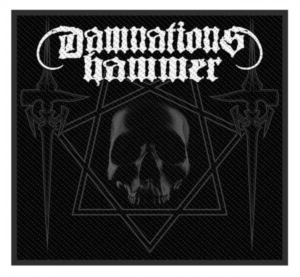Damnation's Hammer - Hammers and Skull - Aufnäher / Patch