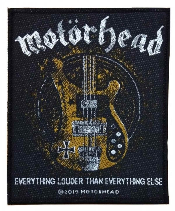 Motörhead - Lemmy's Bass - Aufnäher / Patch - gewebt / stitched
