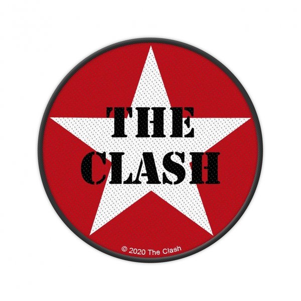 The Clash - Star Logo - Aufnäher / Patch