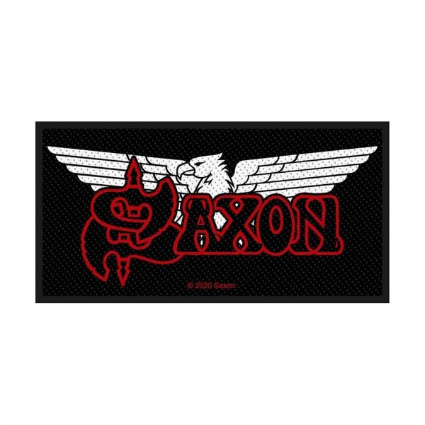 Saxon - Logo Eagle - Aufnäher / Patch