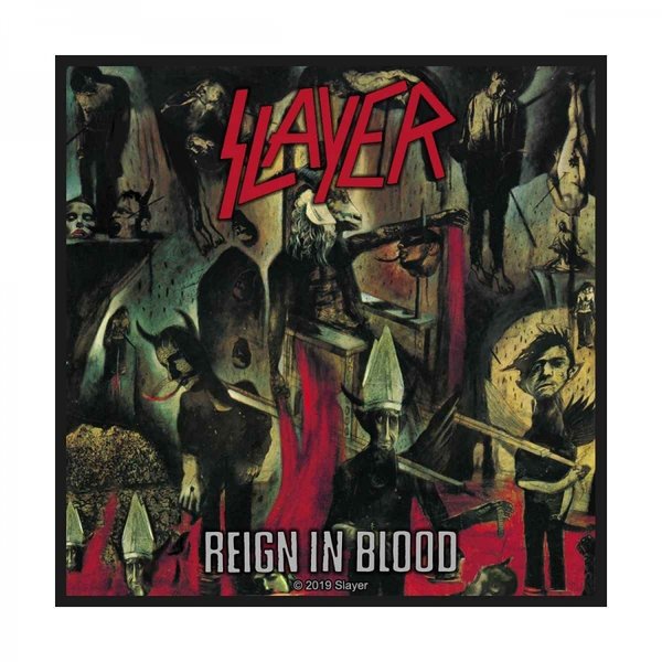 Slayer - Reign in blood - Aufnäher / Patch