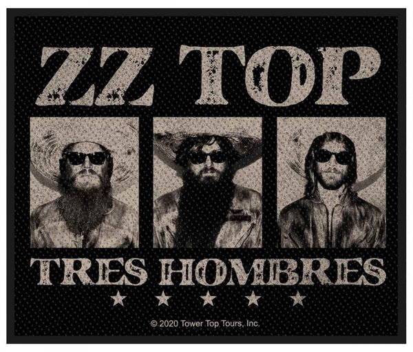 ZZ Top - Tres Hombres - Aufnäher / Patch