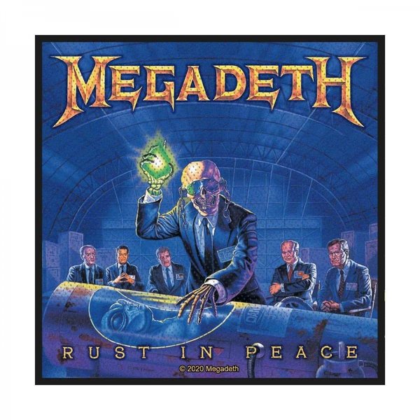 Megadeth - Rust In Peace - Aufnäher / Patch