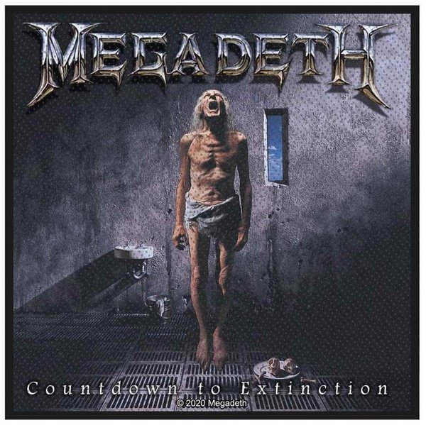 Megadeth - Countdown To Extinction - Aufnäher / Patch
