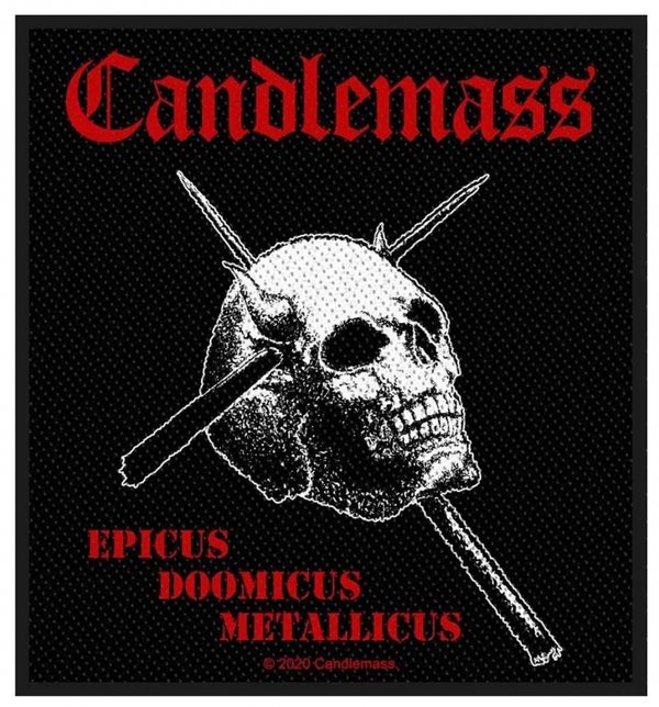 Candlemass - Epicus Doomicus Metallicus - Aufnäher / Patch