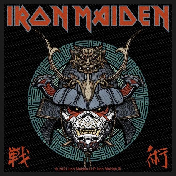 Iron Maiden - Senjutsu Samurai Eddie - Aufnäher / Patch