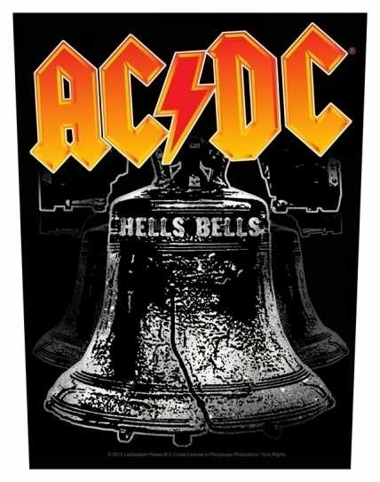 AC/DC - Hells Bells - Rückenaufnäher / Backpatch