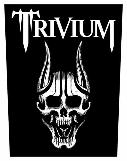 Trivium - Screaming Skull - Rückenaufnäher / Back patch / Aufnäher