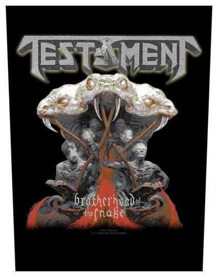 Testament - Brotherhood Of The Snake - Rückenaufnäher / Backpatch