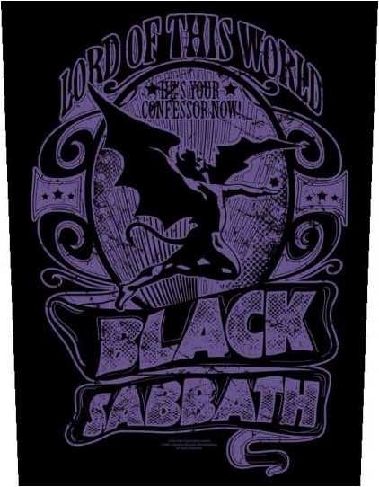 Black Sabbath - Lord Of This World - Rückenaufnäher / Back patch / Aufnäher