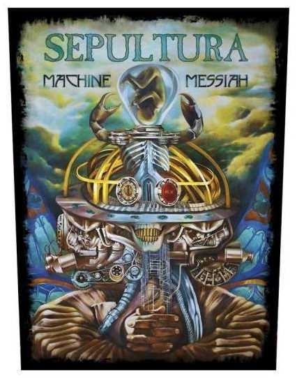 Sepultura - Machine Messiah - Rückenaufnäher / Back patch / Aufnäher