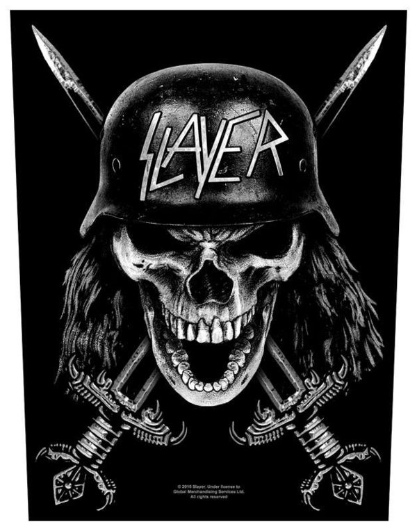 Slayer - Wehrmacht - Rückenaufnäher / Backpatch