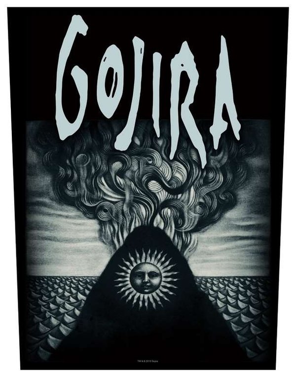 Gojira - Magma - Rückenaufnäher / Back patch / Aufnäher