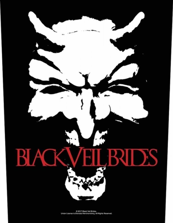 Black Veil - Brides Devil - Rückenaufnäher / Back patch / Aufnäher