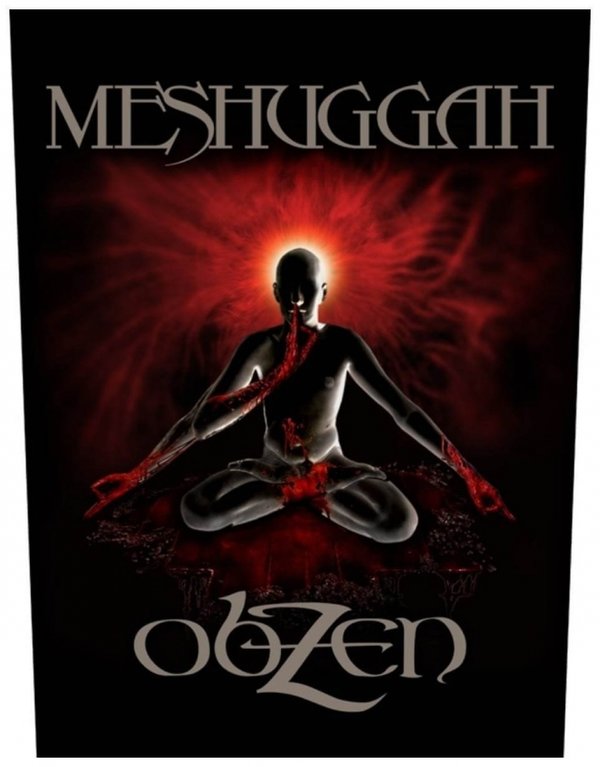 Meshuggah - Obzen - Rückenaufnäher / Back patch / Aufnäher