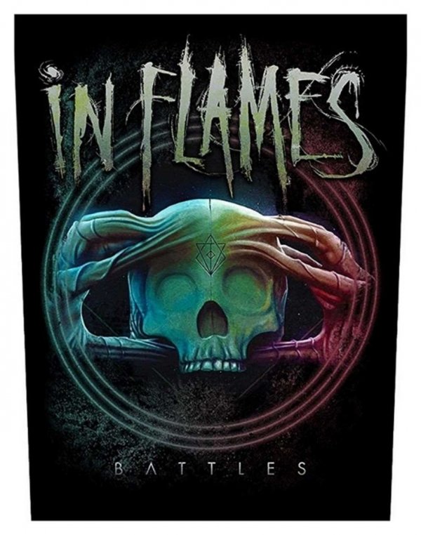 In Flames - 'Battles' - Rückenaufnäher / Back patch / Aufnäher