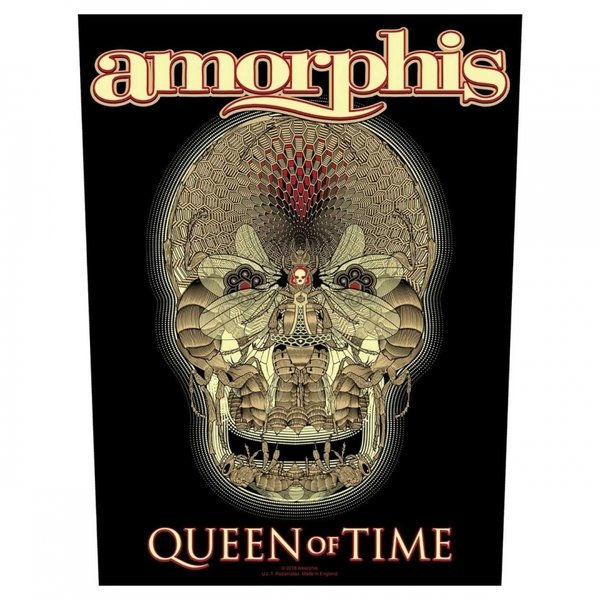 Amorphis - Queen of Time - Rückenaufnäher / Back patch / Aufnäher