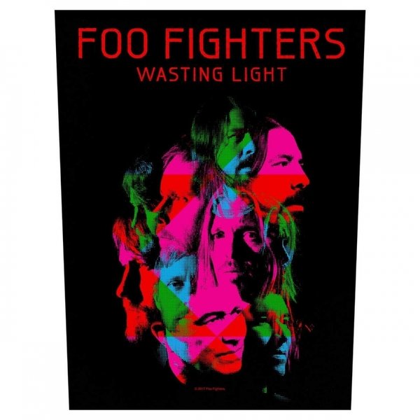 Foo Fighters - Wasting Light - Rückenaufnäher / Back patch / Aufnäher
