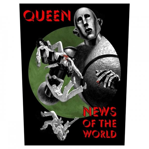 Queen - News of the World - Rückenaufnäher / Backpatch
