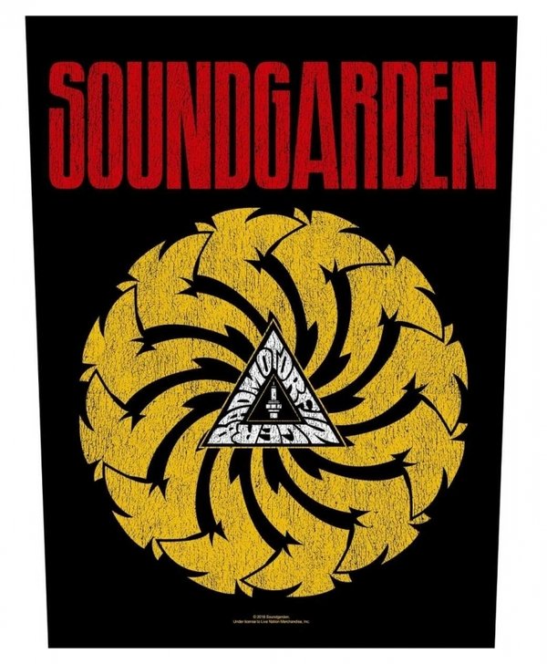 Soundgarden - Badmotorfinger - Rückenaufnäher / Back patch / Aufnäher