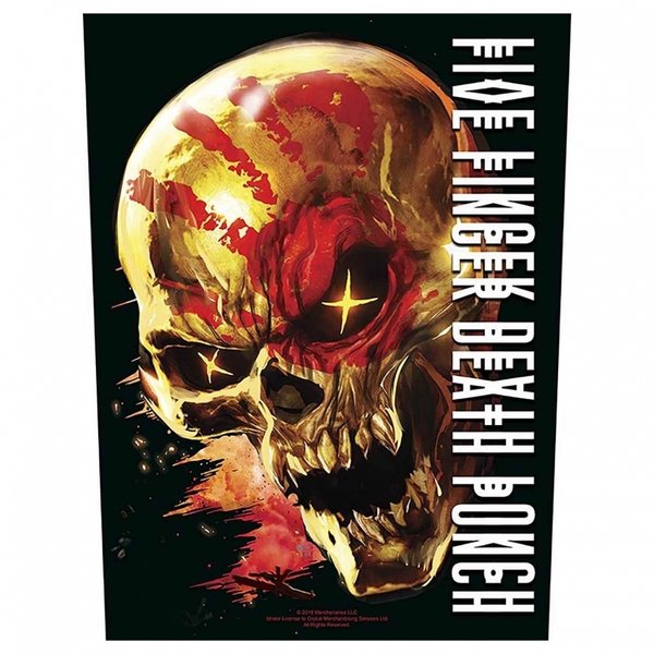 Five Finger Death Punch - ' And justice for none' - Rückenaufnäher / Backpatch