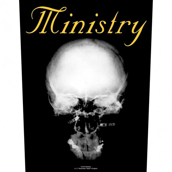 Ministry - The mind is a terrible thing to taste - Rückenaufnäher / Back patch / Aufnäher