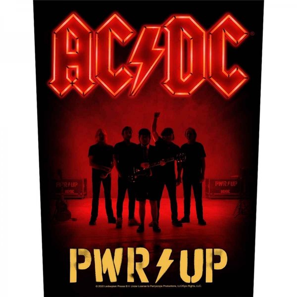 AC/DC - PWR UP Band - Rückenaufnäher / Back patch / Aufnäher