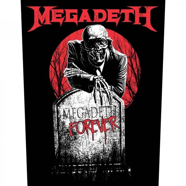 Megadeth - Tombstone - Rückenaufnäher / Backpatch