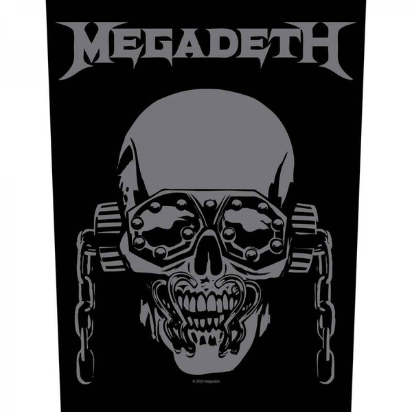 Megadeth - VIC Rattlehead - Rückenaufnäher / Back patch / Aufnäher