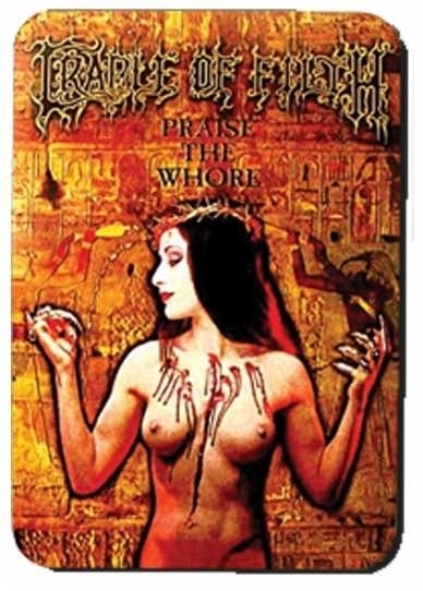 Aufkleber / Sticker: Cradle of Filth - Praise The Whore