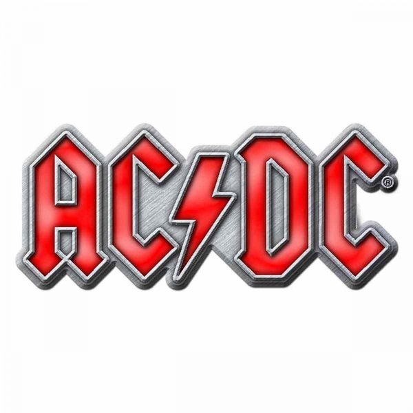 Anstecker / Pin: Metall - AC/DC - Red Logo