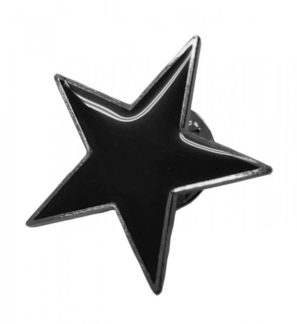 Badge / Pin: Black Star
