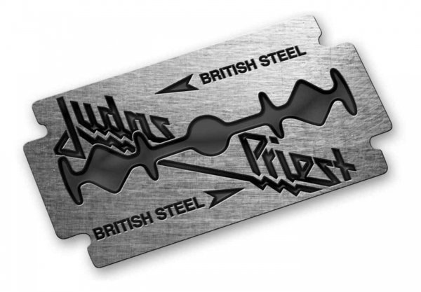 Anstecker / Pin: Metall - Judas Priest - British Steel