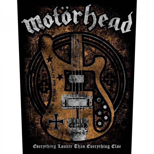 Motörhead - Lemmy's Bass - Rückenaufnäher / Backpatch