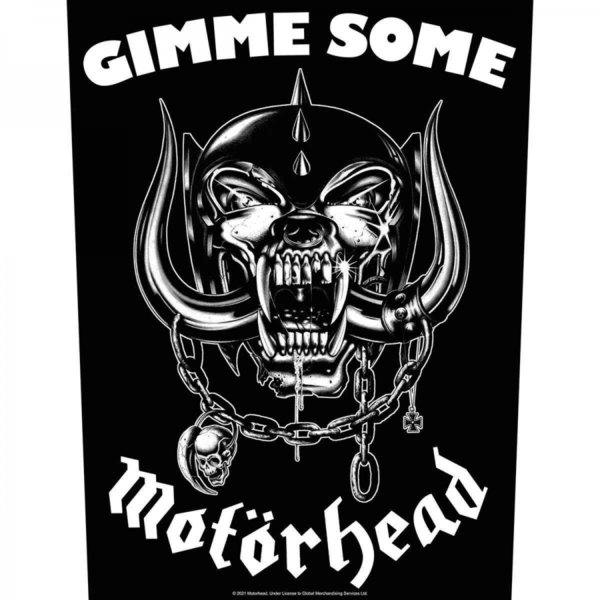 Motörhead - Gimme Some - Rückenaufnäher / Backpatch