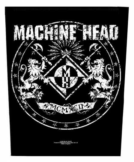 Machine Head - Crest - Rückenaufnäher / Backpatch