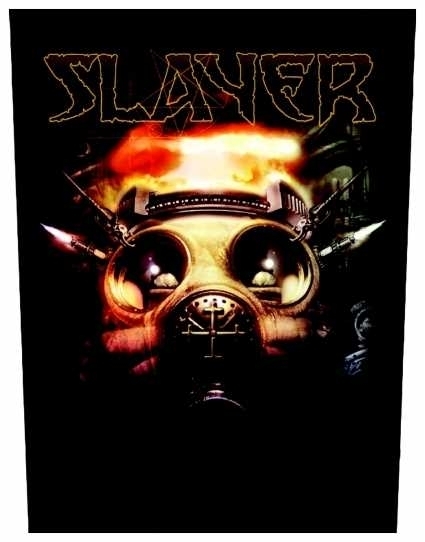 Slayer - Mask Face - Rückenaufnäher / Backpatch