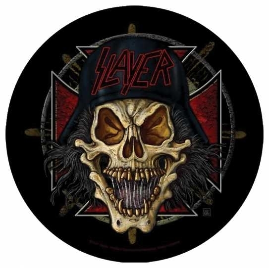 Slayer - Wehrmacht Circular - Rückenaufnäher / Backpatch