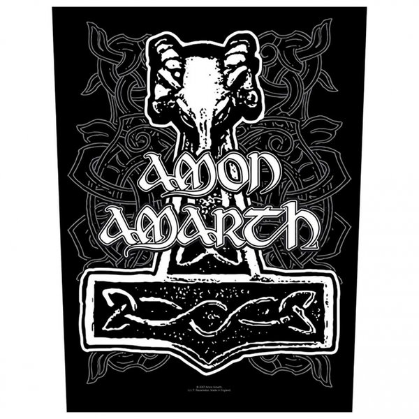 Amon Amarth - Hammer - Rückenaufnäher / Back patch / Aufnäher